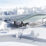 Koivusaaren metroasema sijaitsee meren alla Länsiväylän eteläpuolella. Asema palvelee kahta kaupunginosaa, Lauttasaarta ja tulevaa Koivusaarta.
